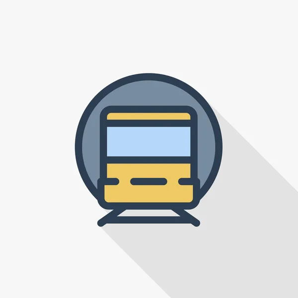Ikona vlaku — Stockový vektor
