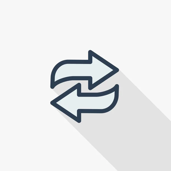 Refresh Arrows icon — Stock Vector