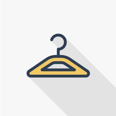 turuncu elbise askısı simgesi