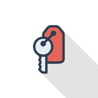 Otel Oda anahtar simgesi