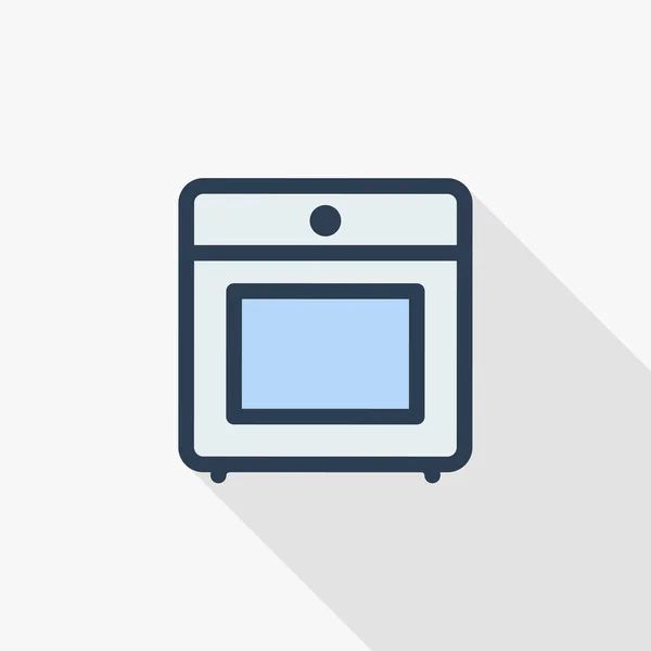 Horno estufa icono — Vector de stock