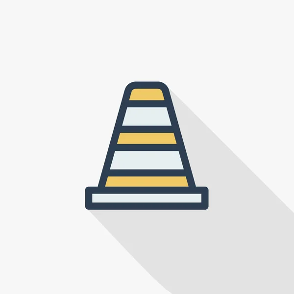 Traffic cone icon — Stock Vector