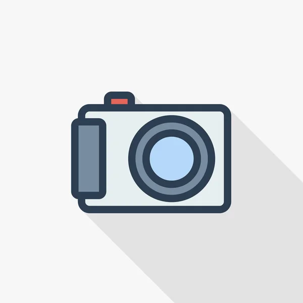 Dijital fotoğraf makinesi simgesi — Stok Vektör