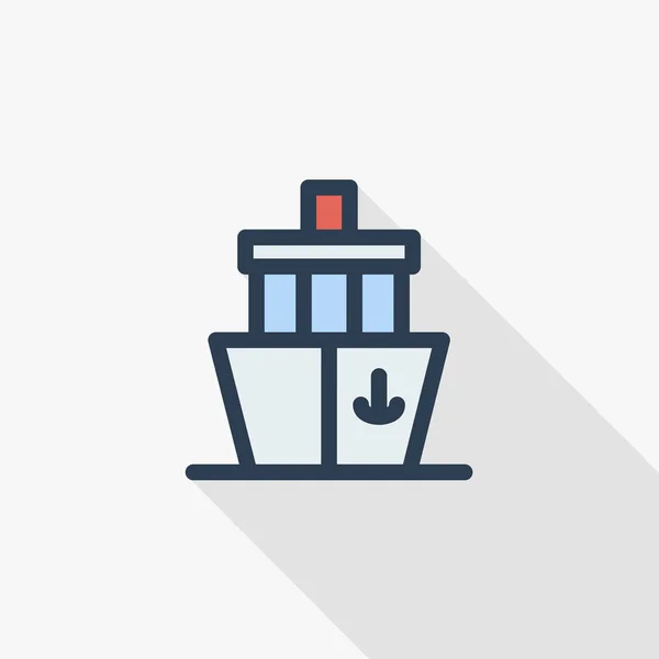 Yacht boat icon — Stock Vector