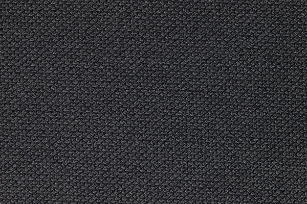 Texture of black fabric. — Stock Photo, Image