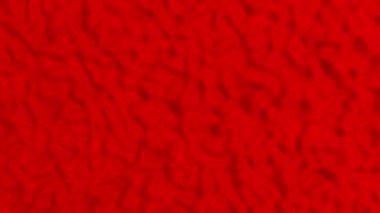 3d canlandırma soyut arkaplan. Kırmızı sıvı hareket ediyor. Hareket grafiği dalga ya da eğri yüzey.