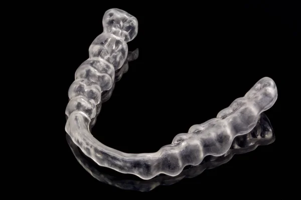 Férula dental transparente — Foto de Stock