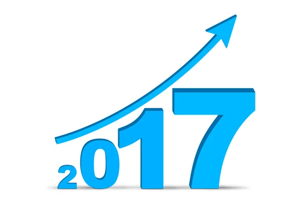Informe financiero del año 2017 — Foto de Stock