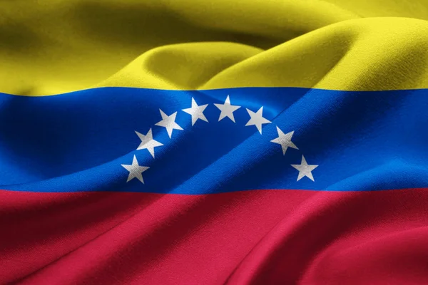 Státní vlajka Venezuely — Stock fotografie