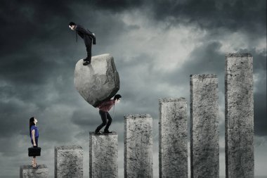 Taş ve grafik ile bağlamak