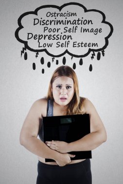 Kilolu kadın ölçek ve sorunları ile