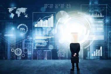 Anonim kişi görmek mali grafik