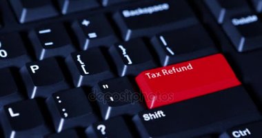 Parmak vergi iadesi düğmeye basar