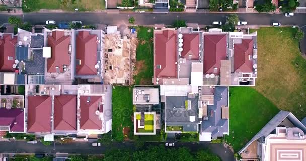 ジャカルタにおける近代住宅の平面図 — ストック動画