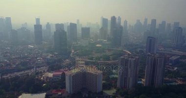 Jakarta şehir otoyol kavşağı ile