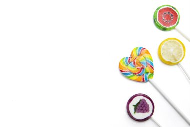 Kopya alanı ile lezzetli lolipop 