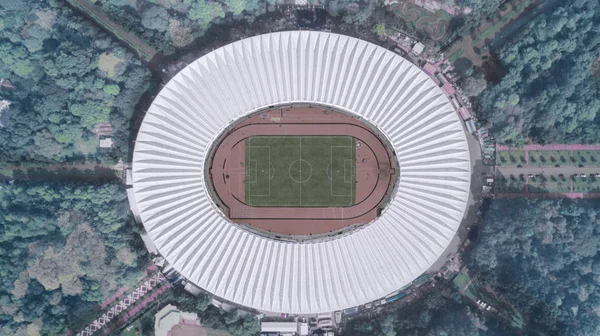 Estádio de futebol no centro de Jacarta — Fotografia de Stock