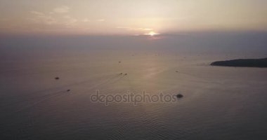   Denizde gün batımı