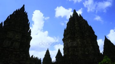 Zaman atlamalı video Prambanan Tapınağı