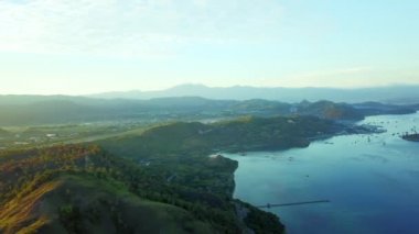 Flores Island hava sahne çarpıcı