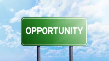  Büyük yeşil fırsat işaret