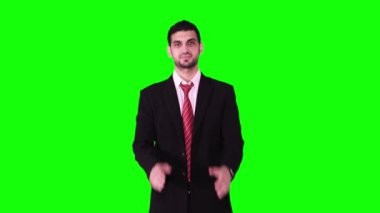  Stüdyoda alkışlar işadamı