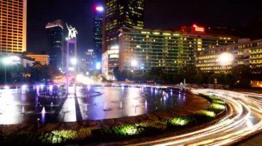  Otoyol ve gölet Jakarta Timelapse