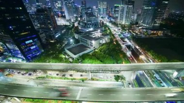 Timelapse, Kuningan Cbd gece Jakarta