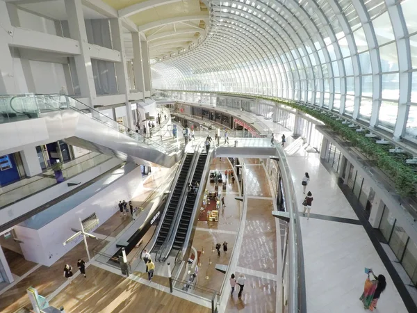 Interior of Marina Bay Sands Shopping Mall — Stock Photo, Image