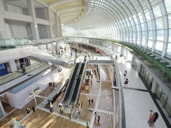 Interior do Centro Comercial Marina Bay Sands — Fotografia de Stock