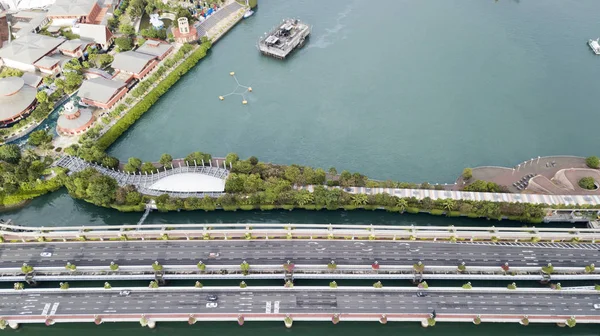 Boardwalk Gateway en la Isla Sentosa — Foto de Stock