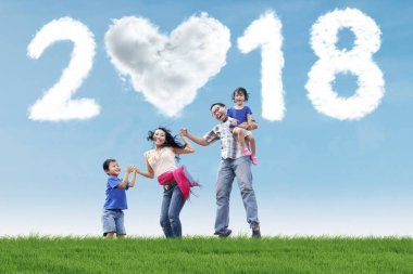 Neşeli aile zevk holiday Park