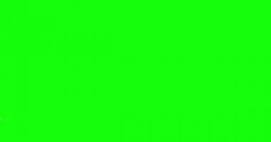 Kadın bir gezgin video görüntüleri bir bavul taşır ve yeşil ekran arka plan önünde yürüyüş, 4 k çözünürlükte vurdu