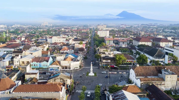 Krásný pohled Tugu Yogyakarta — Stock fotografie