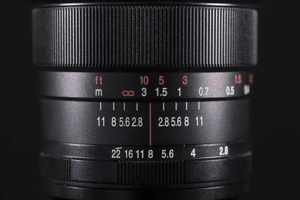 Profesyonel lens dijital fotoğraf makinesi için — Stok fotoğraf