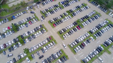 Kuş bakışı otopark