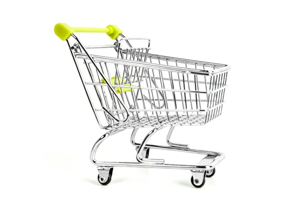 Carrito de compras en estudio —  Fotos de Stock