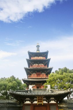 Hanshan Tapınağı güzel mimari