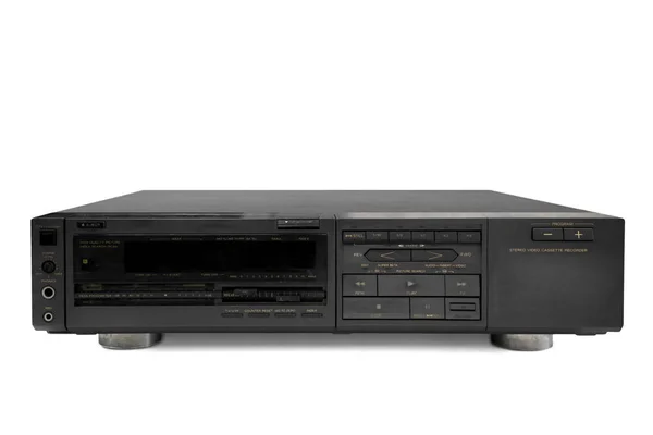 Grabadora de cassette de vídeo antigua — Foto de Stock