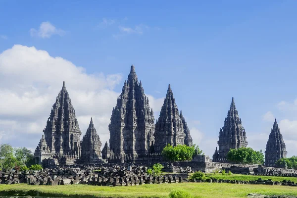 Стародавні Prambanan Храмової архітектури — стокове фото