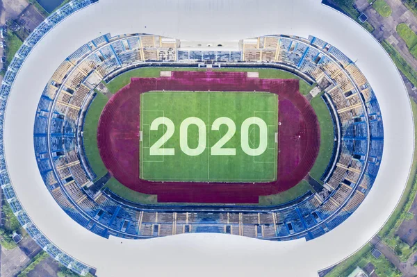 Números 2020 no estádio Gedebage — Fotografia de Stock