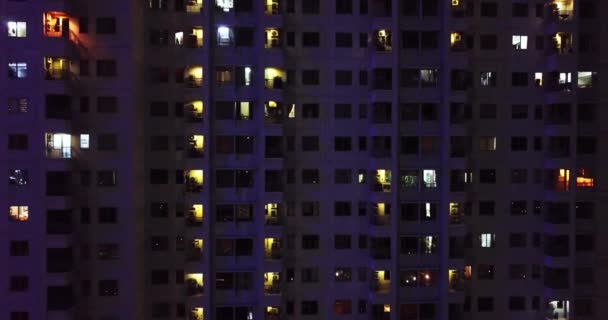 Jakarta Indonesia Febrero 2019 Vista Aérea Los Modernos Edificios Apartamentos — Vídeo de stock