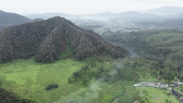 Schöne Luftaufnahme Des Malabar Berges — Stockvideo