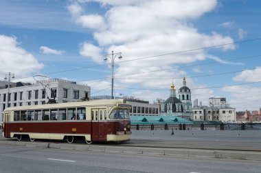 Tarihi Retro tramvay