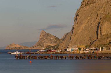 Sudak Karadeniz üzerinde doğada 
