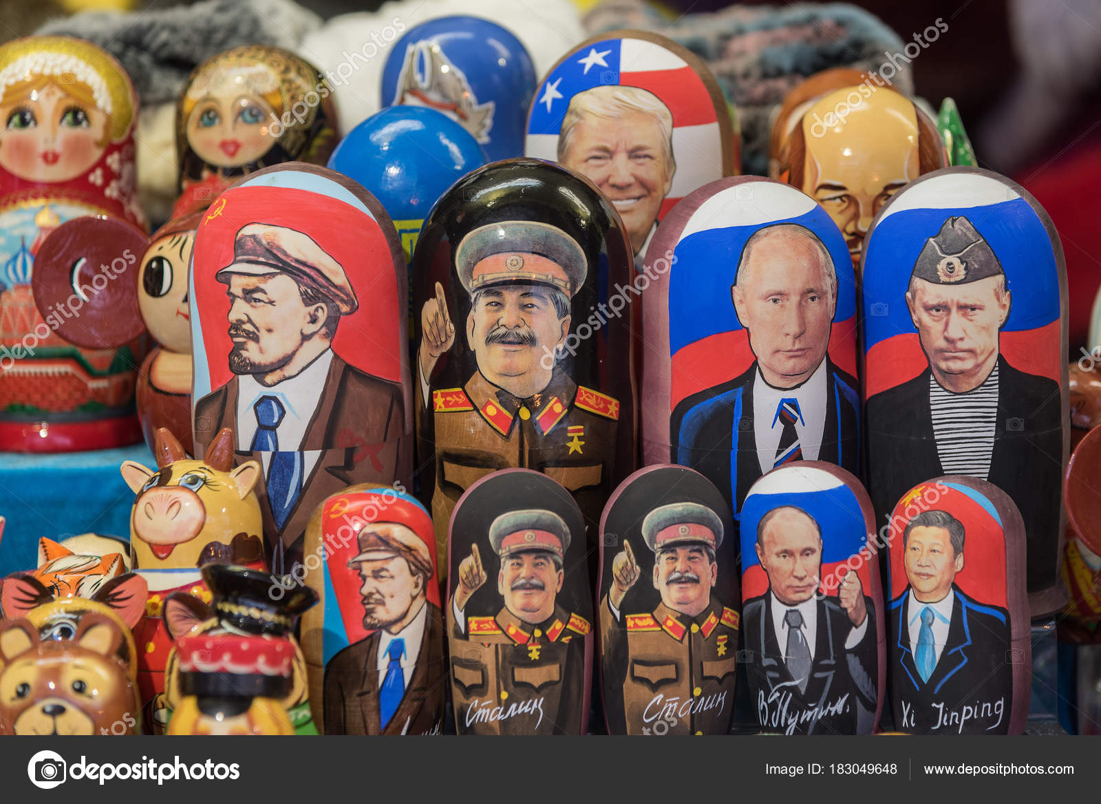 russian president nesting dolls