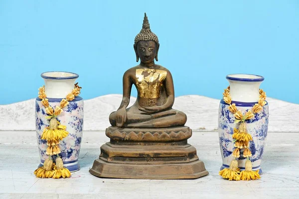 Набор статуй Будды, символ буддизма пророка . — стоковое фото