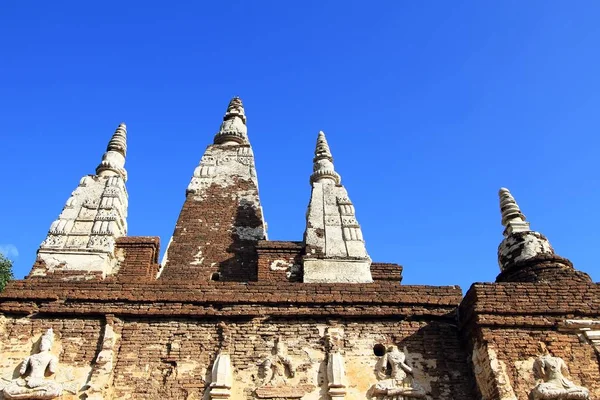 A híres ősi romok templomok Thaiföld, történelmi Temple, Thaiföld. — Stock Fotó