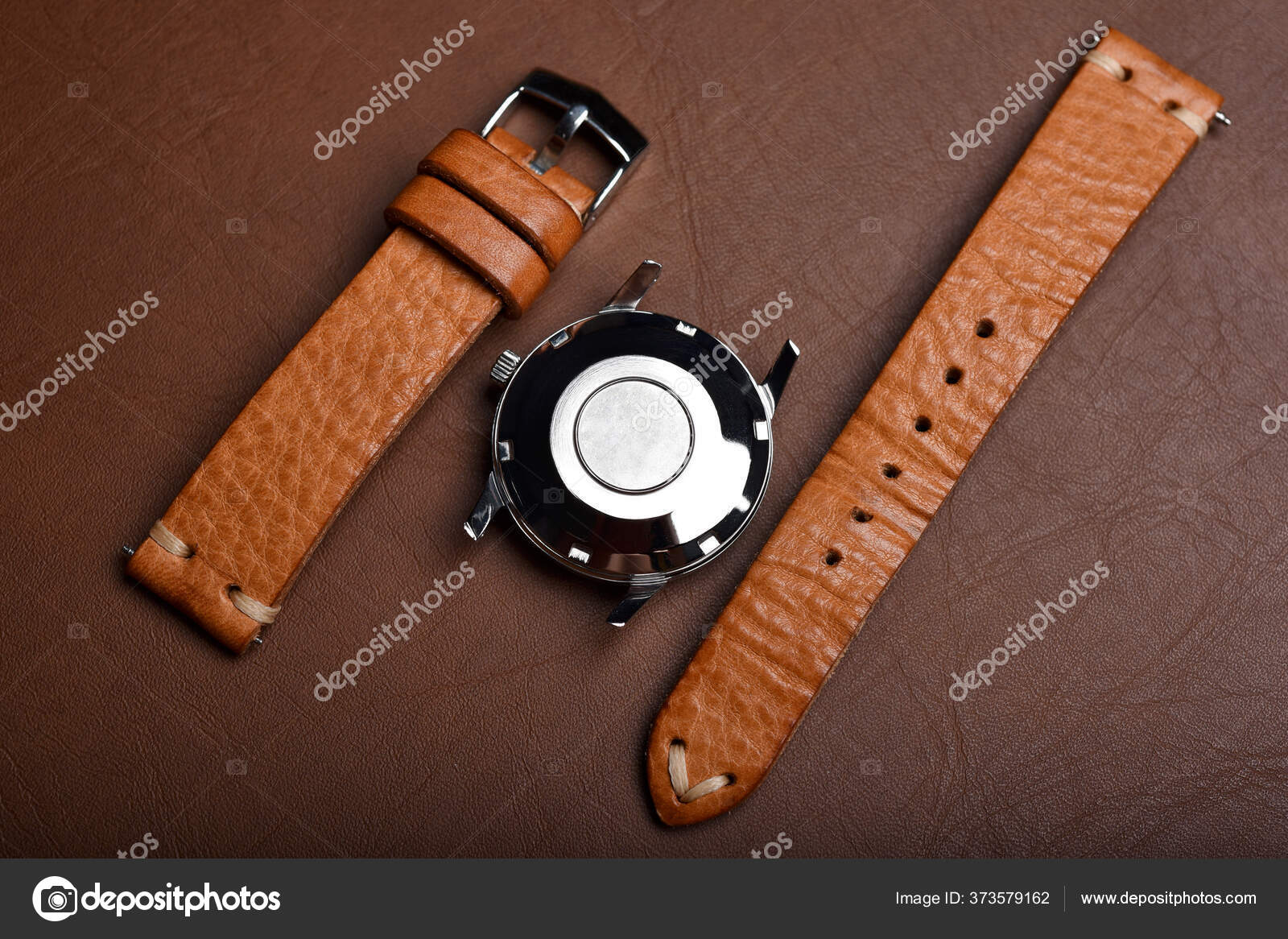 Correa reloj cuero artesanal sale