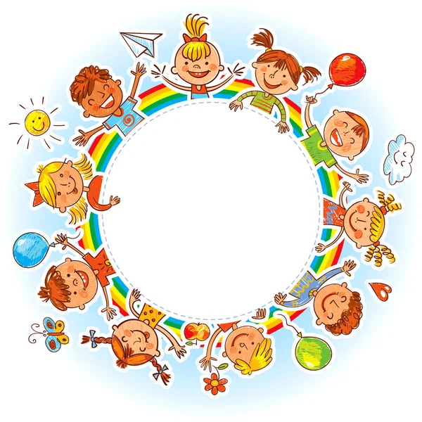 imagen vectorial jardin de infantes